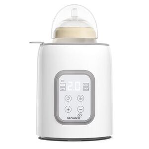 Grownsy Baby Bottle Warmer in White and Gray